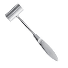 Молоток  Bone Mallet 16,5 см, діаметр 20 мм з циліндричним обушком і анатомічною ручкою, JO-21-156