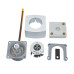 Розетка газова SMARTLET; DIN, кисень (настінна), 1035001
